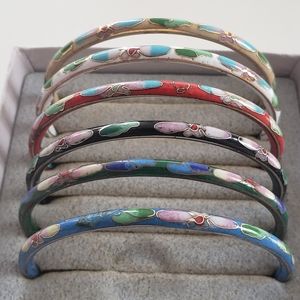 Enamel bangles